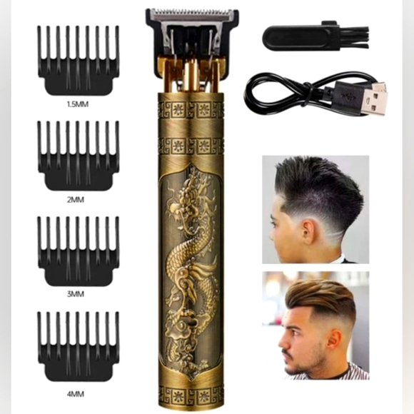 Professional Cordless Vintage T9 Hair Trimmer Clipper Beard Grooming Kit… - Picture 1 of 3